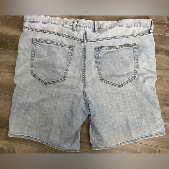 Eddie Bauer Denim Jean Boyfriend Shorts Size 16 - Picture 2 of 8